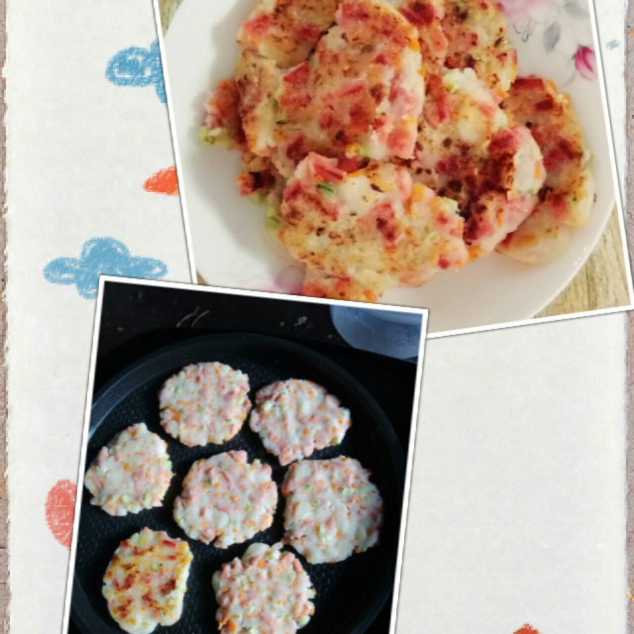 土豆火腿早餐饼