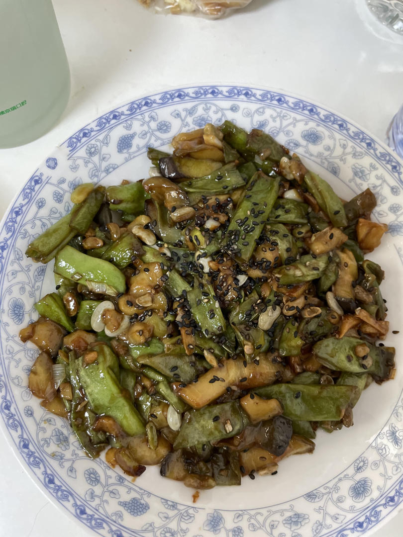 豆角烧茄子