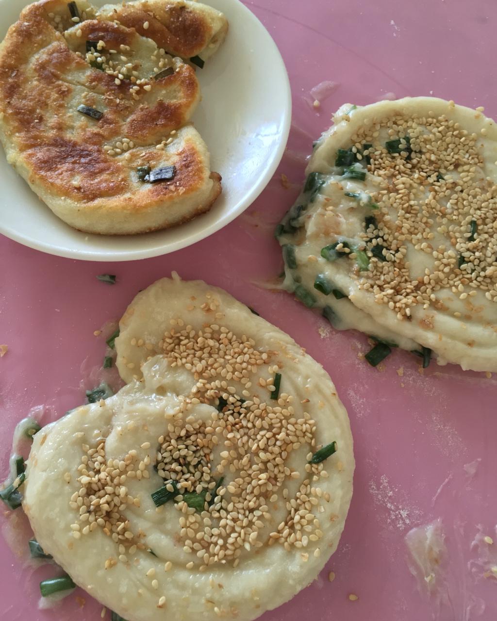 上海老式猪油葱油饼