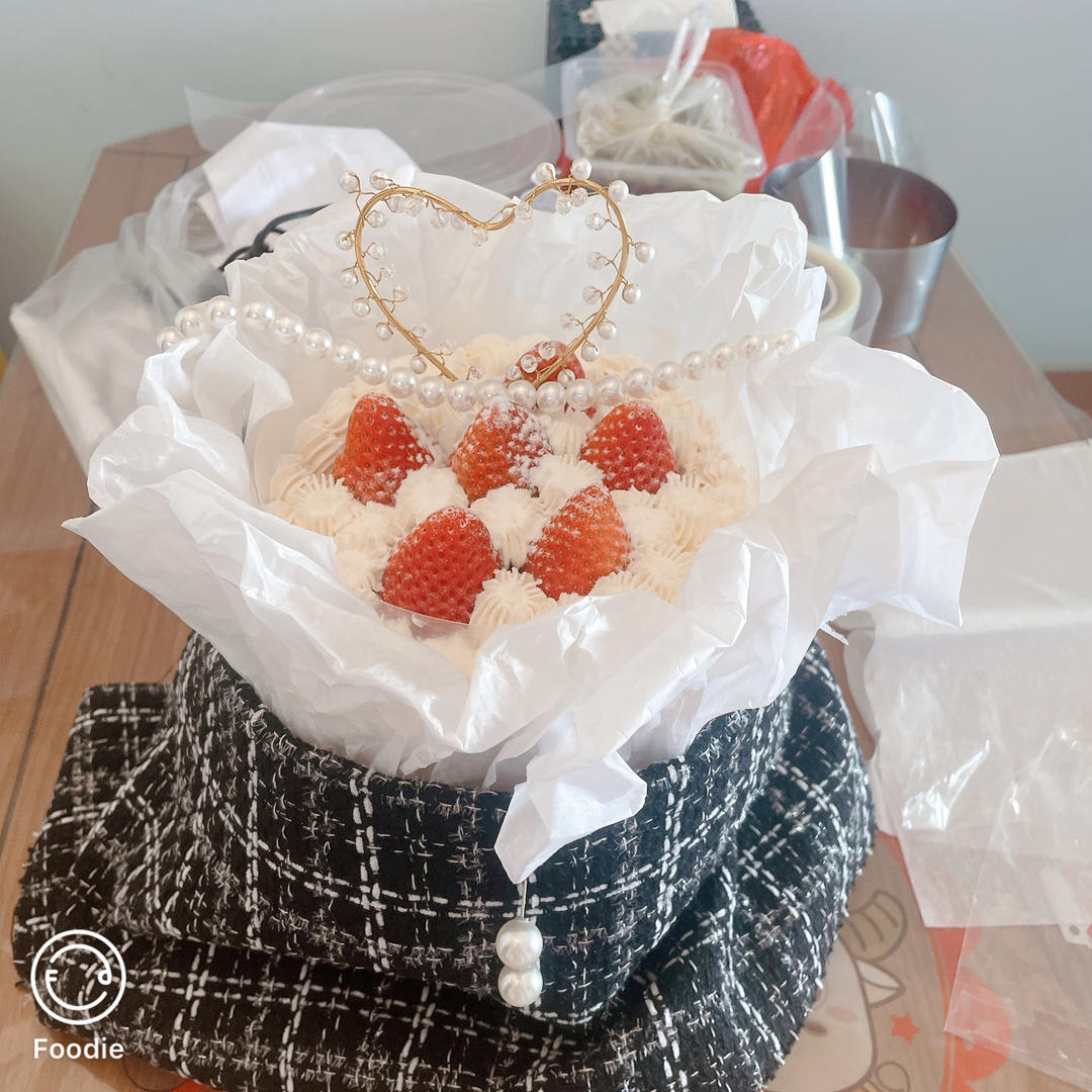 小香风包包造形蛋糕