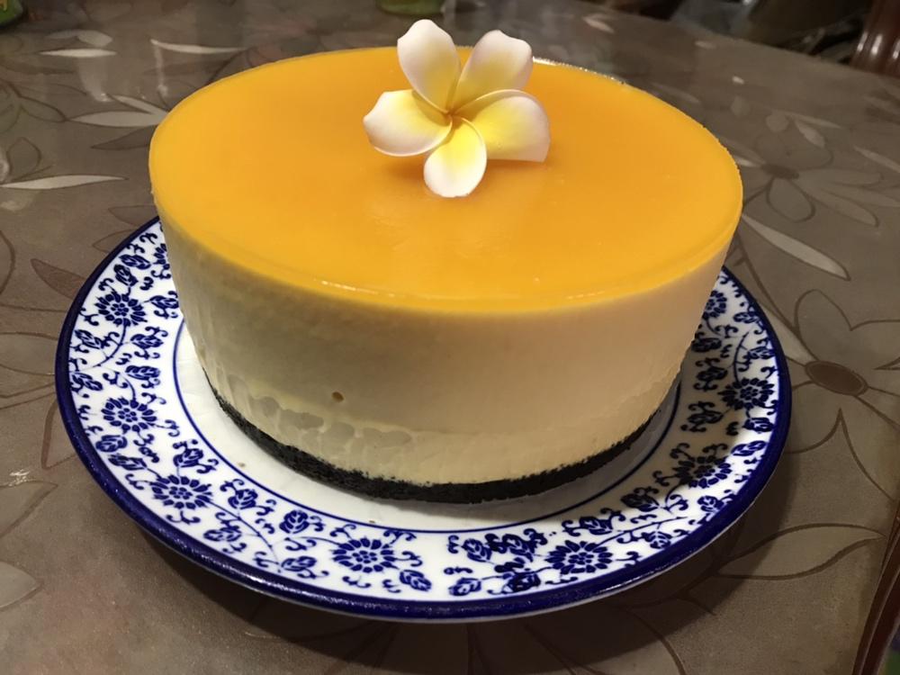 【视频】芒果慕斯（6寸） | 含镜面果胶配方