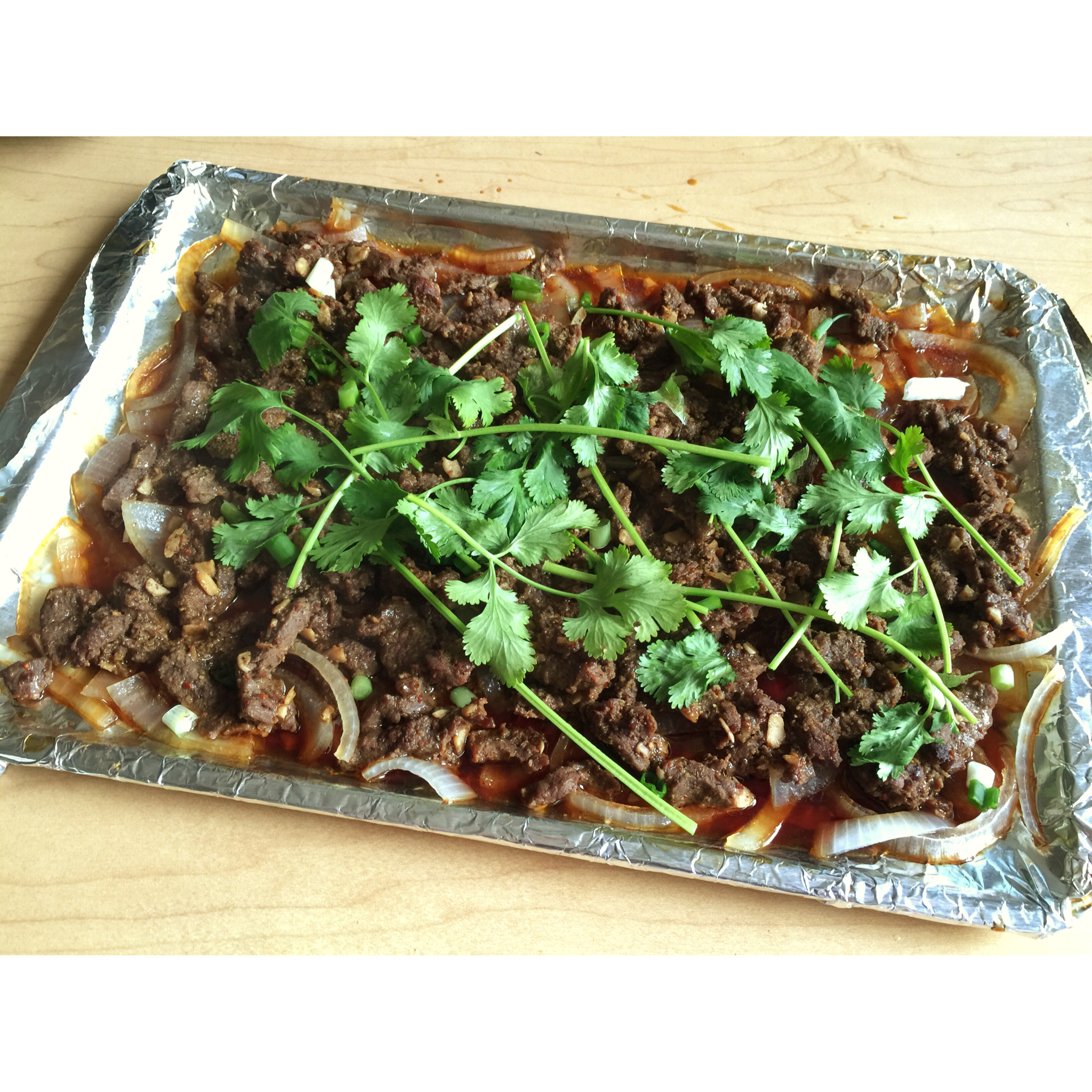 锡纸牛肉