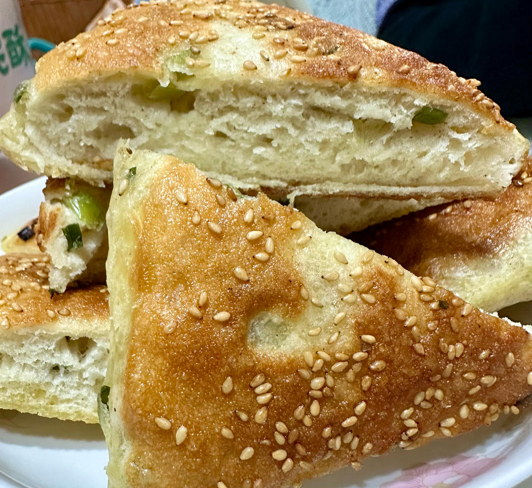 无需揉面超简单！老上海羌饼