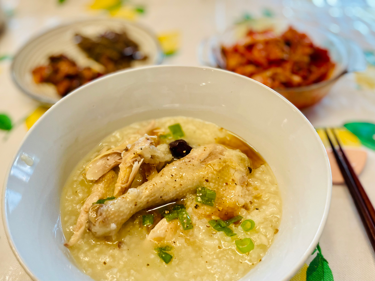 韩式参鸡汤 参鸡粥 营养美味简单的做法