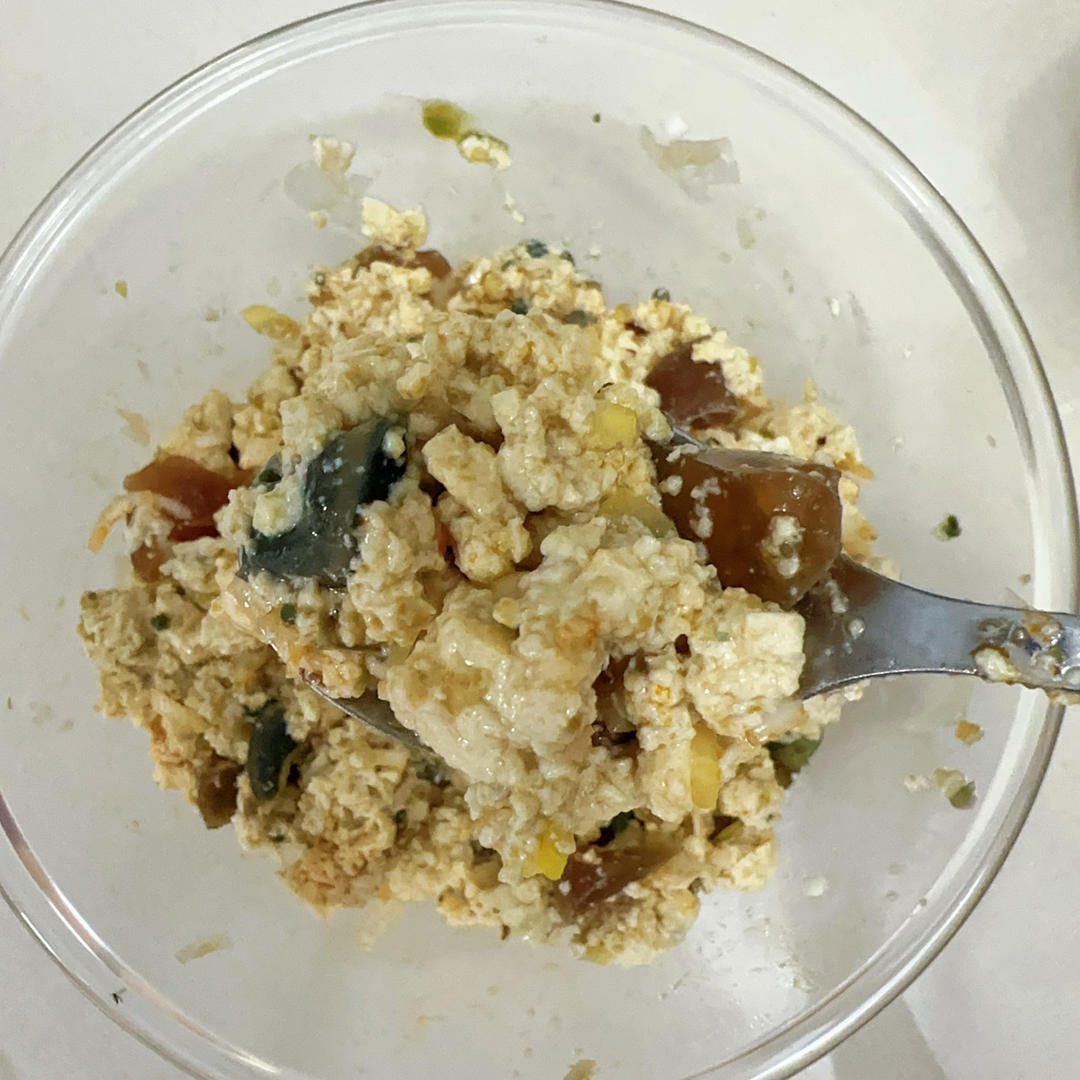 超级好吃皮蛋豆腐