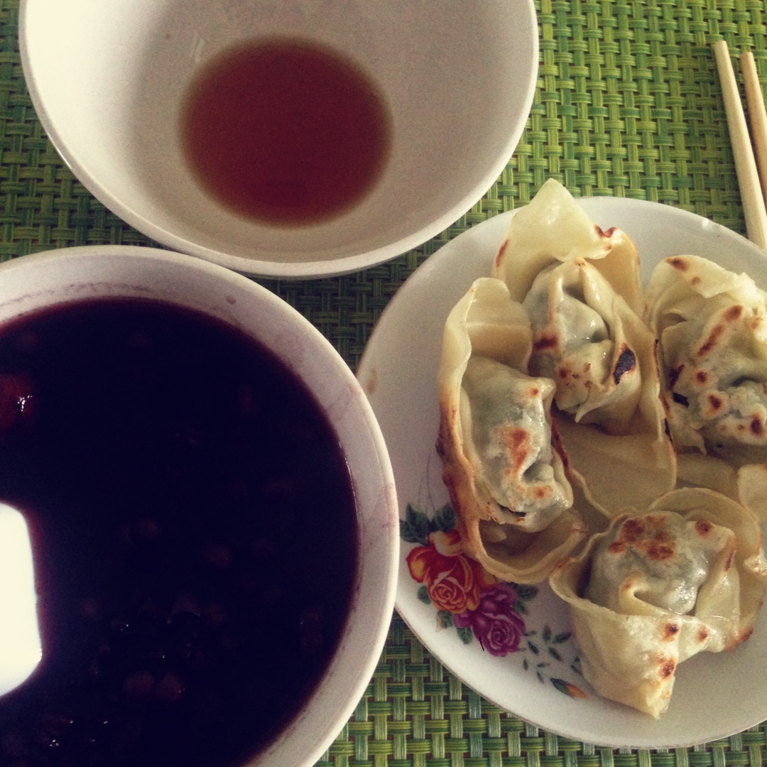 红豆黑米粥