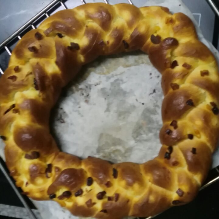 圣诞花环面包（爱和自由版）