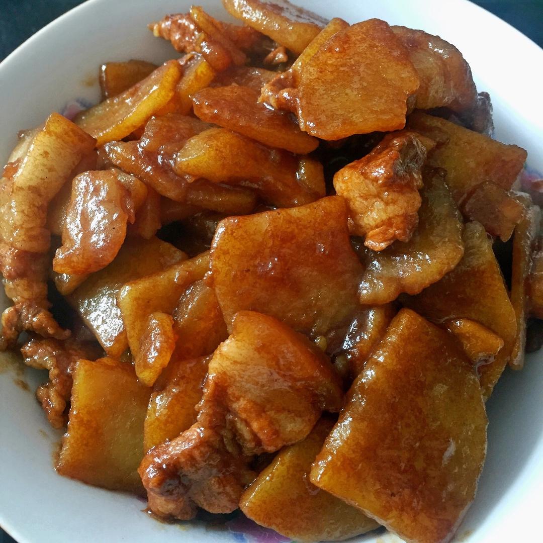 土豆烧肉