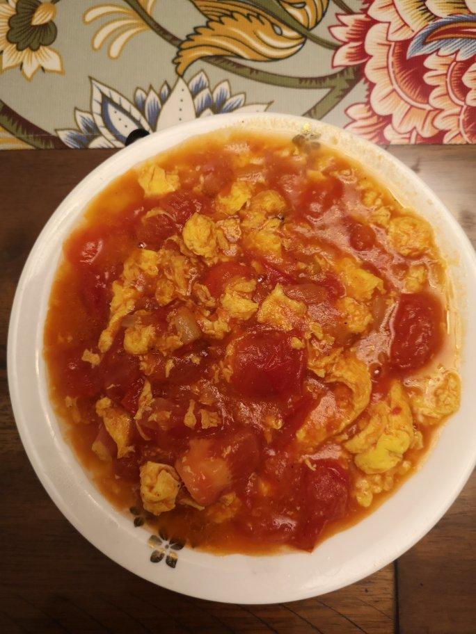 西红柿炒鸡蛋