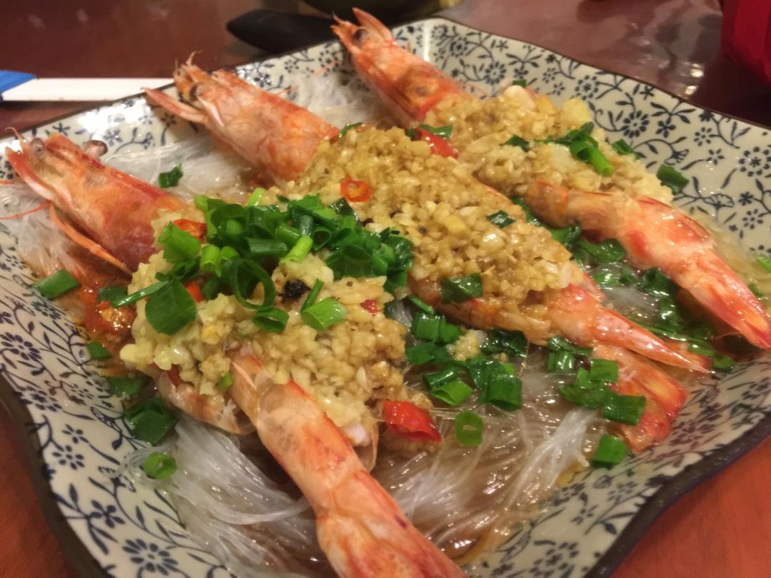 蒜蓉九节虾