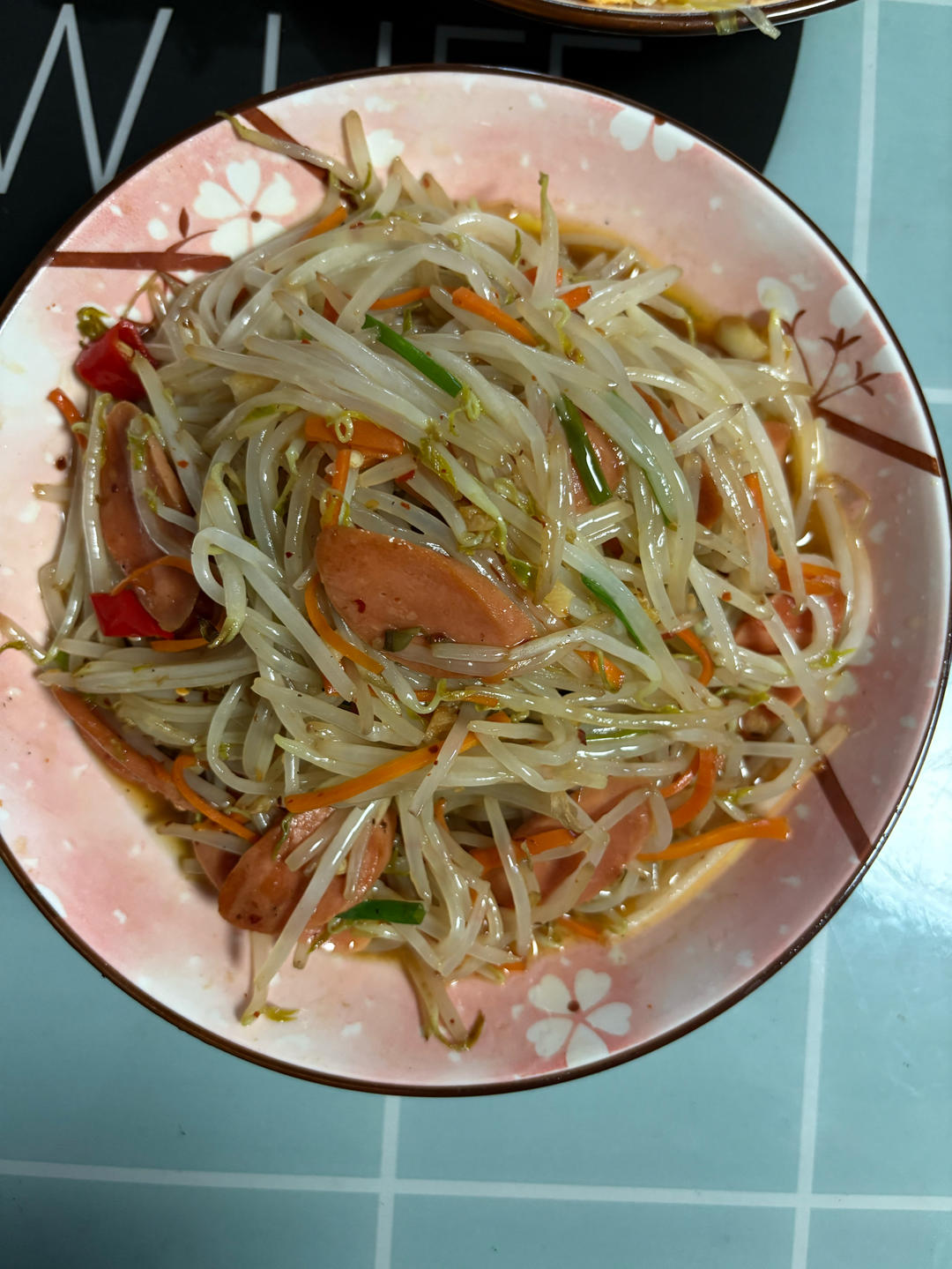 清炒豆芽（超级下饭菜）的做法