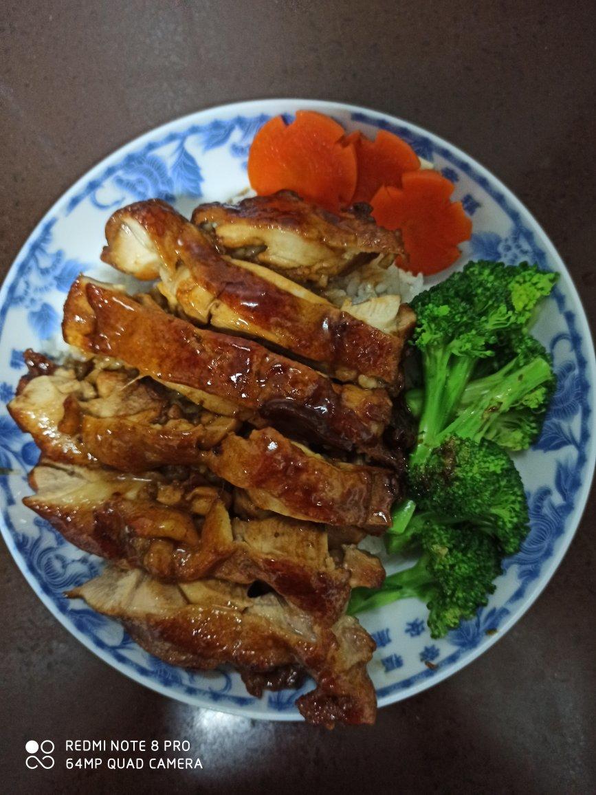 照烧鸡腿饭