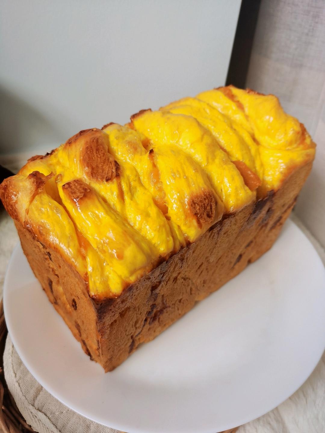 双倍美味南瓜吐司（双重南瓜，美味加倍）