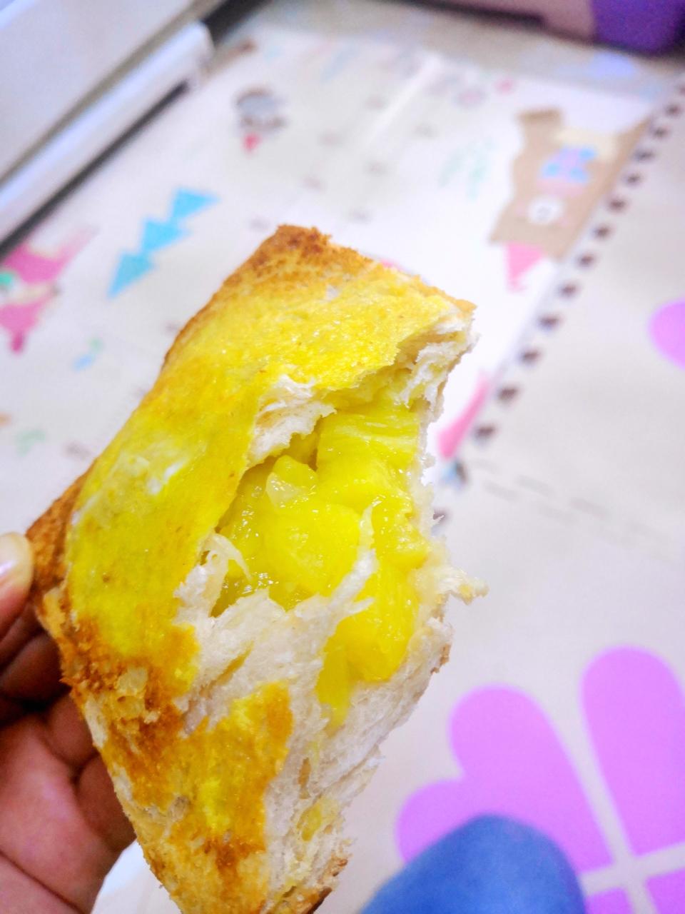 菠萝馅三明治的做法