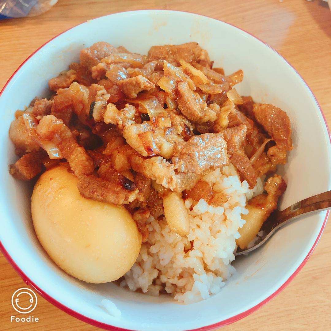 台湾卤肉  台湾卤肉饭Braised Pork Rice