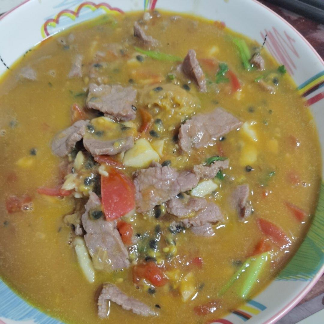 百香果酸汤牛肉