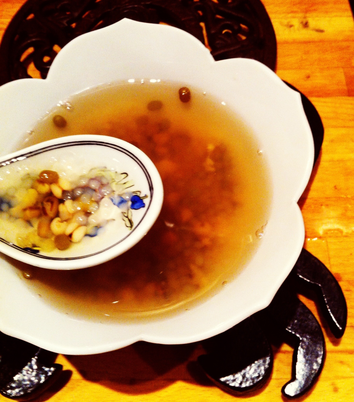 绿豆西米露
