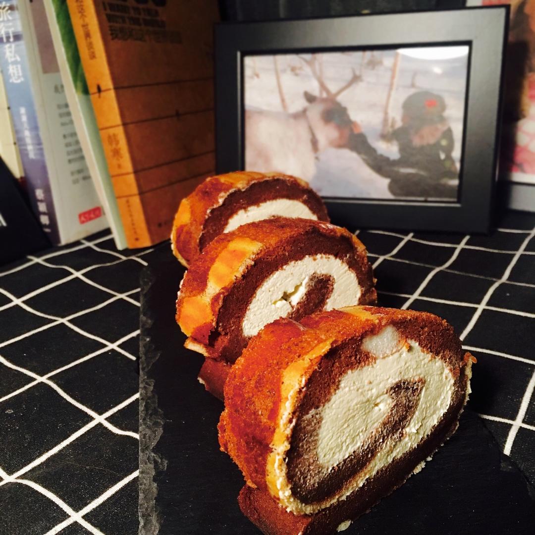 奶牛蛋糕卷+长颈鹿蛋糕卷
