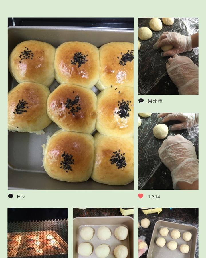 超软牛奶小餐包