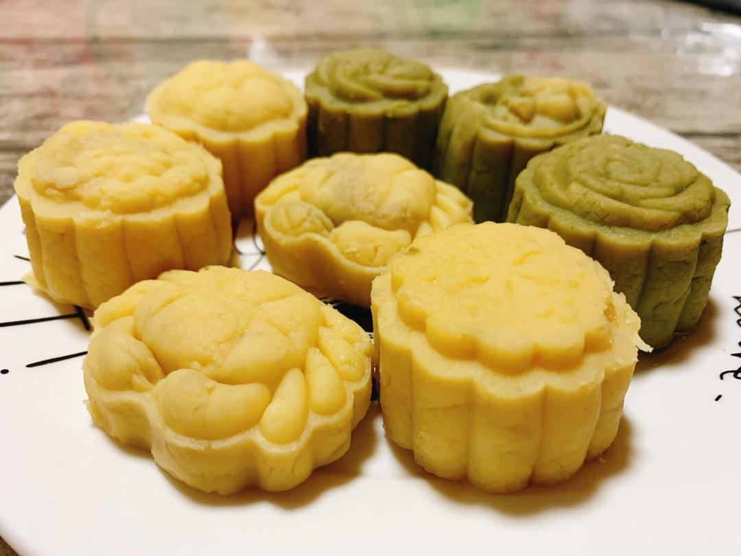 省时简易绿豆糕-免泡豆免过筛