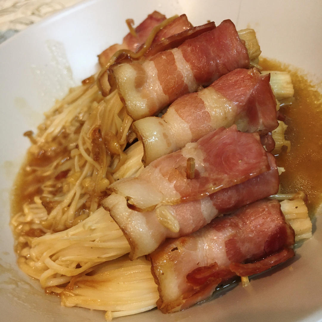 金针菇培根卷