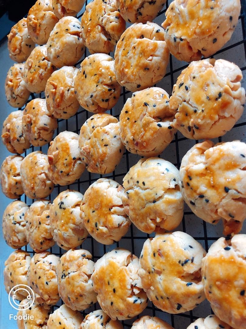 ㊙️酥到掉渣渣❗️一次就成功的花生芝麻酥