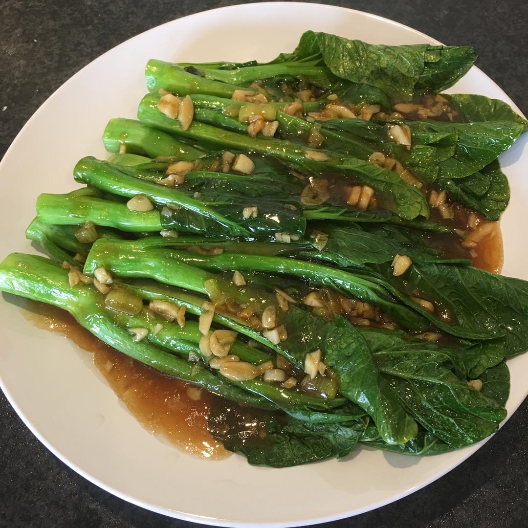 kevinguan做的蚝油菜心