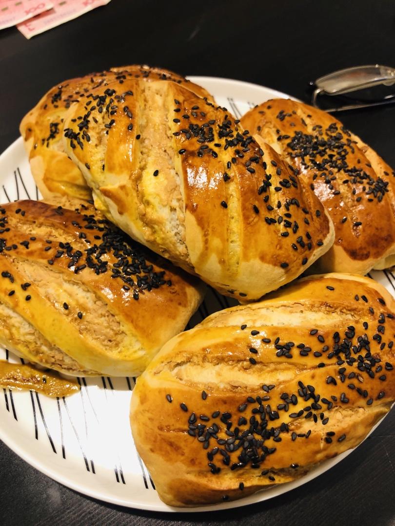 牛奶紅豆小吐司