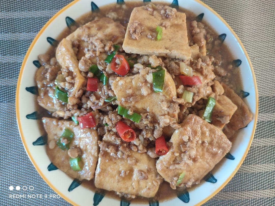 肉沫豆腐