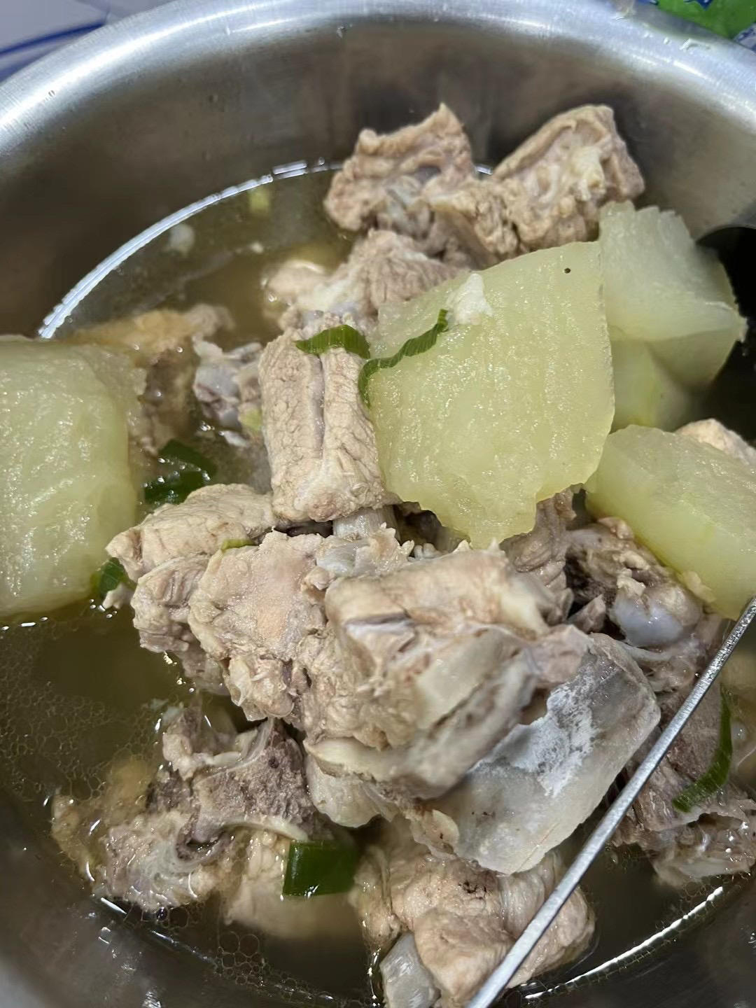 冬瓜排骨汤，夏天的味道
