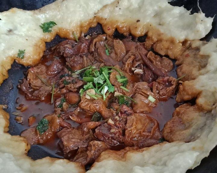 灶台鸡锅贴的做法