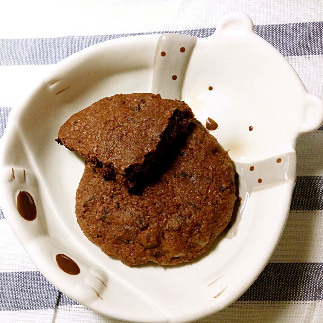 香草海盐巧克力大曲奇