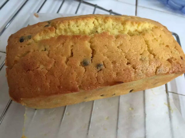 轻盈百香果磅蛋糕