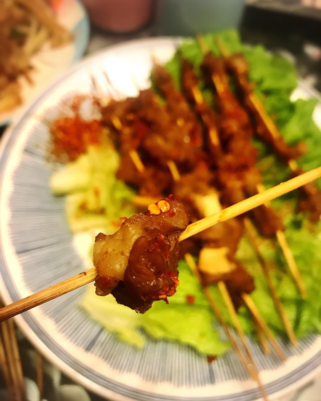 烤羊肉串
（烤箱版）