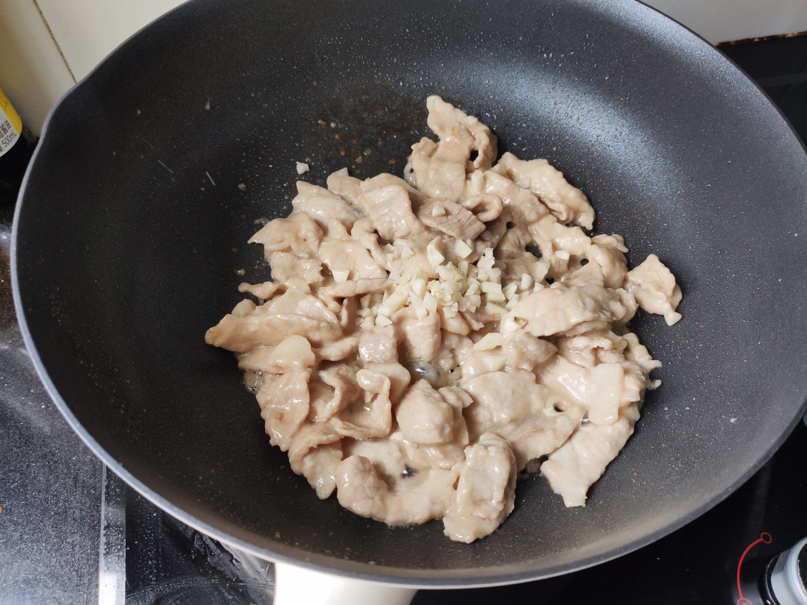 蚝油杏鲍菇炒肉片的做法 步骤3