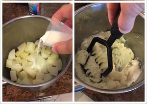 蘑菇土豆泥配小扁豆酱的做法 步骤14