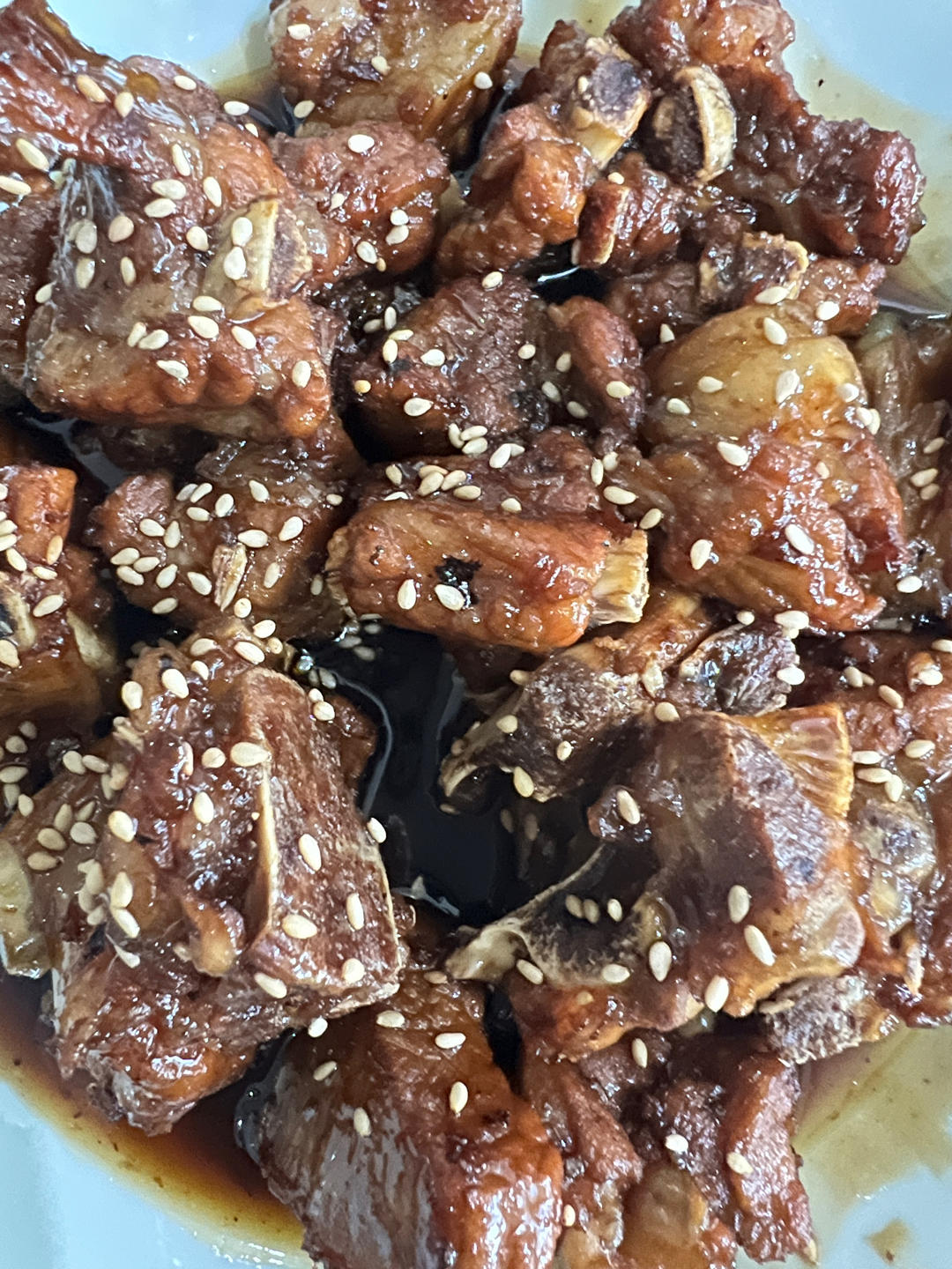 糖醋排骨/糖醋小排（不放油）（12345口诀做出正宗上海本帮）