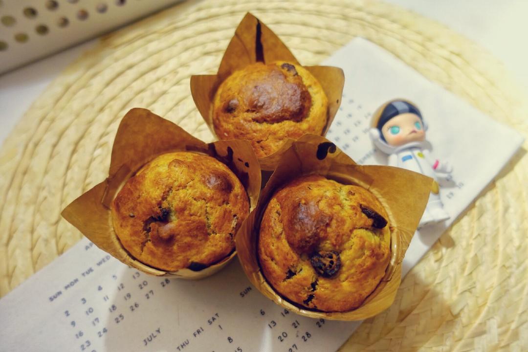 少女心的香蕉蔓越莓玛芬