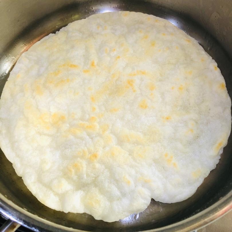 菜鸟也会的糯米粉煎饼