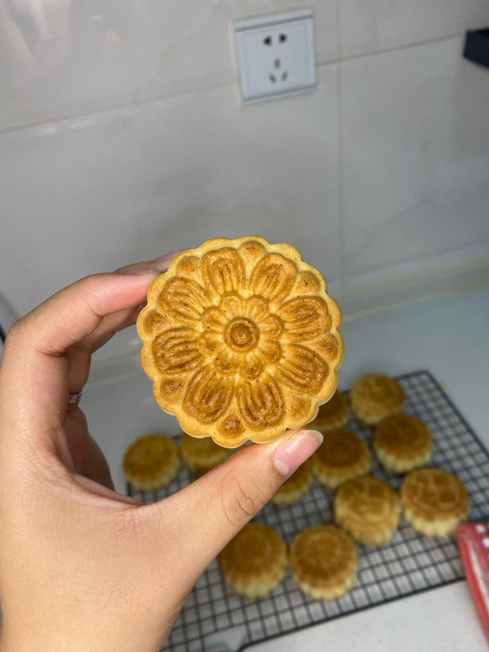 传统老式月饼(不用转化糖浆)