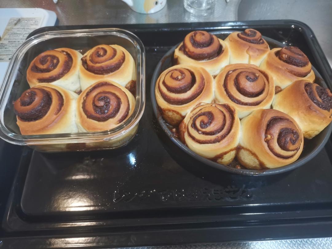 最正宗的美式肉桂卷（不用出膜）