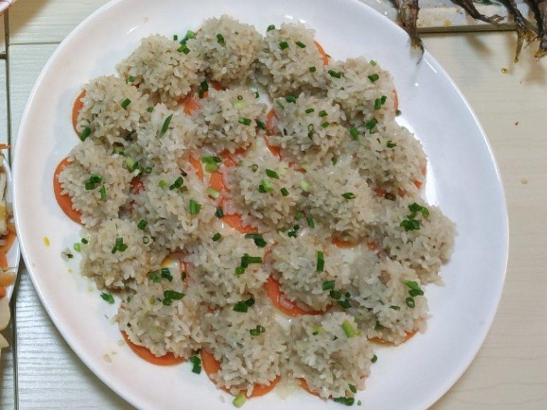蒸糯米丸子