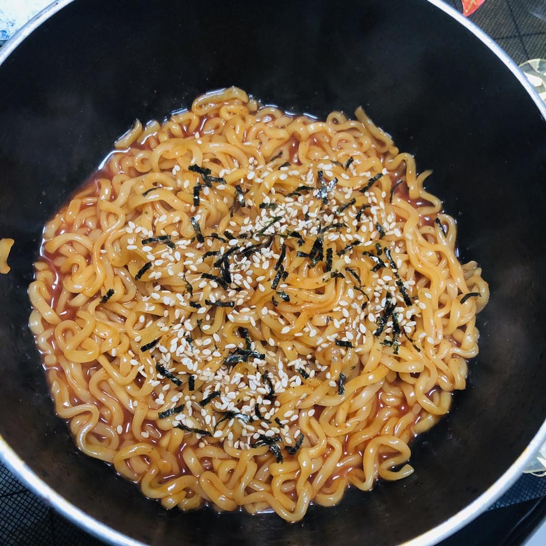 韩国吃法火鸡面