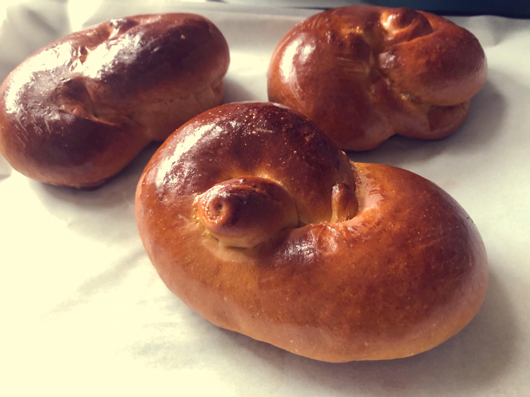 北海道中种花式小面包