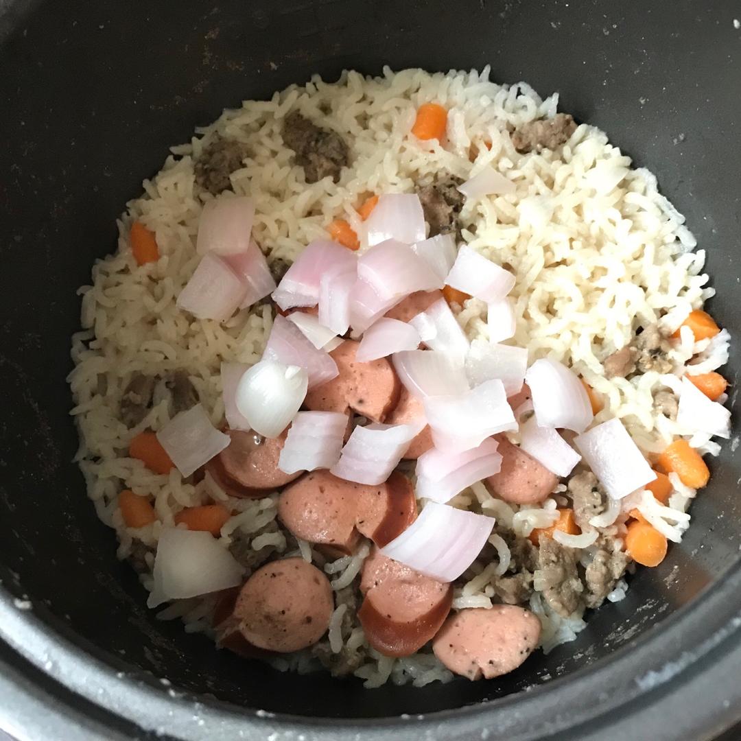 手抓饭/牛肉焖饭（电饭煲懒人版）