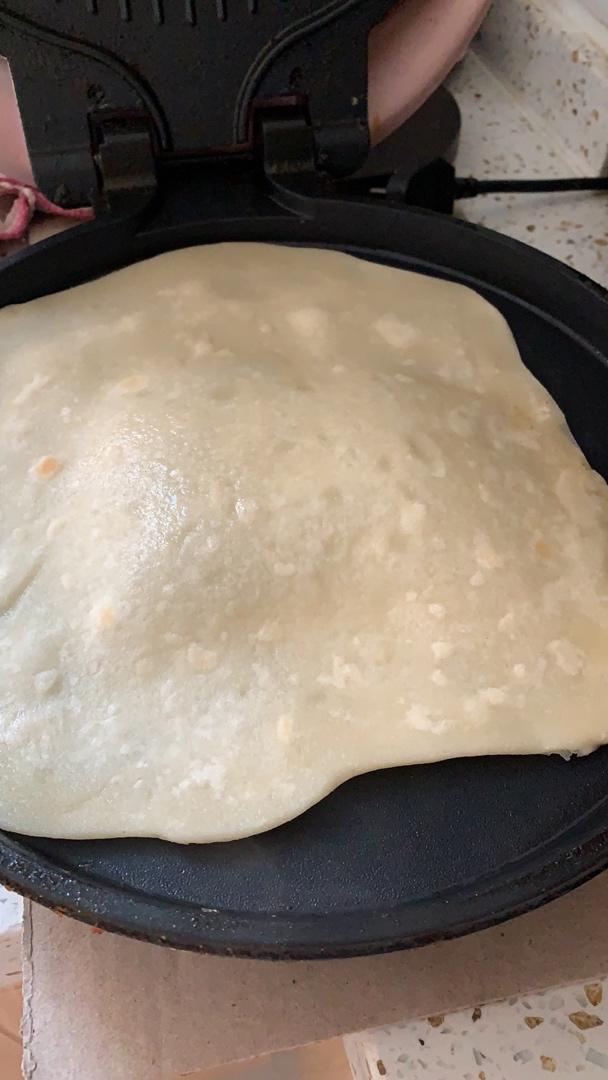 鼓大泡的鸡蛋灌饼