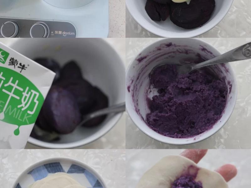 纯奶手撕吐司的做法 步骤1