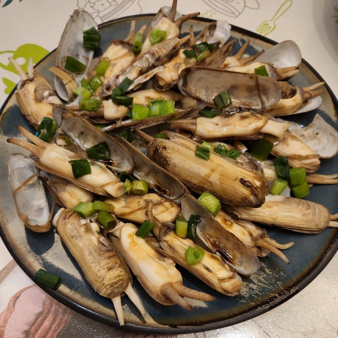 葱油蛏子