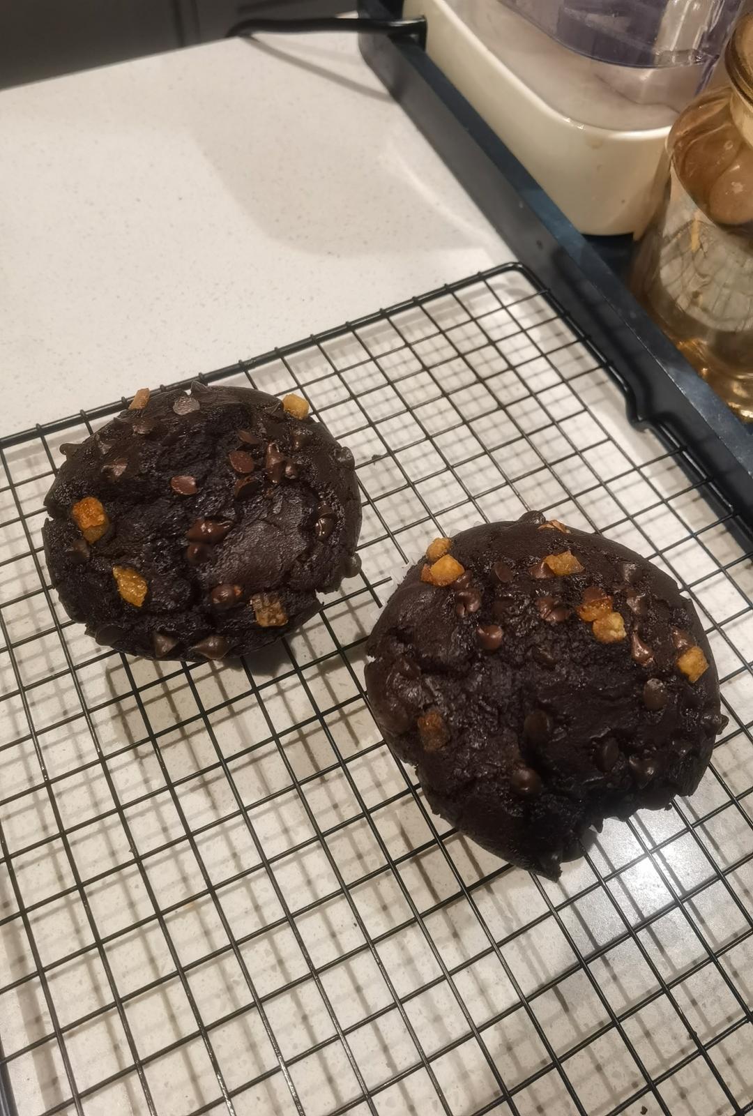 在家做巧克力蘑菇头麦芬蛋糕🍫