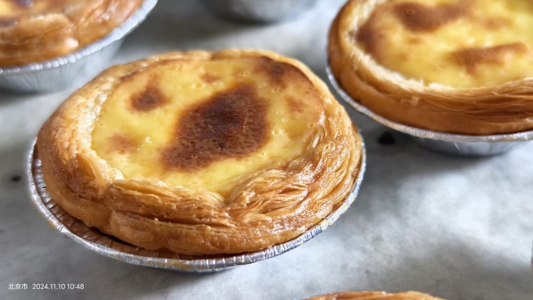 超嫩滑的葡式蛋挞(全蛋版)新手友好『秒杀KFC』